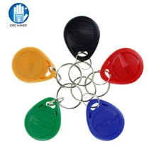 Упаковка из 10) 125 кГц RFID брелок контроля доступа контрольная карта для брелоков для Электрический дверной замок системы nfc Токен метка синий/красный/черный/желтый