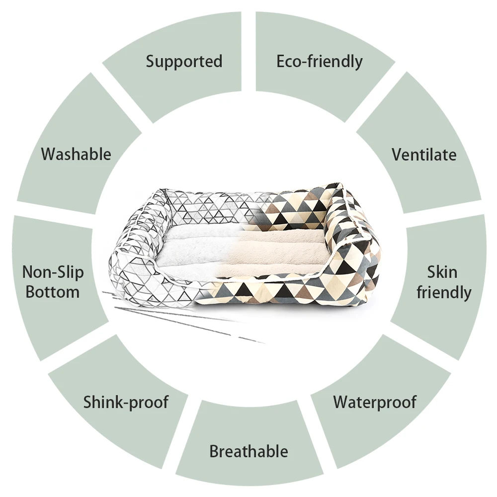 Кровать для собаки, диван, кровать для питомца, коврики для маленьких, средних и больших собак, кошек, котенок, домик для кошки, щенка, кровати, коврик для питомца, товары для питомцев