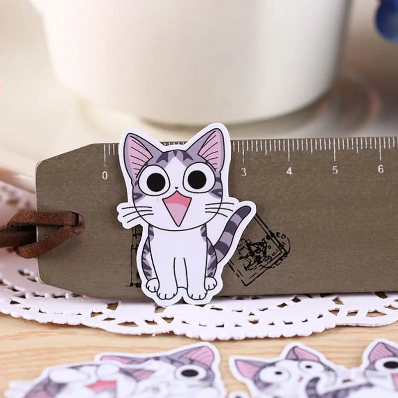 32 шт./УП. Милый кавайный котик наклейки для скрапбукинга DIY ремесло декорацион