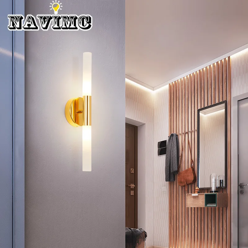 

Nordic Personality Creative Lighting Fixture LED Wall Lamp Iron Material Light 90-260V Voltage