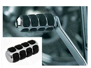 Хромированная крышка педали переключения передач для Yamaha V-Star 400 650 1100 1300 Virago Xv 250 535 750 1100 Road Star Custom Chopper Cruisers - изображение