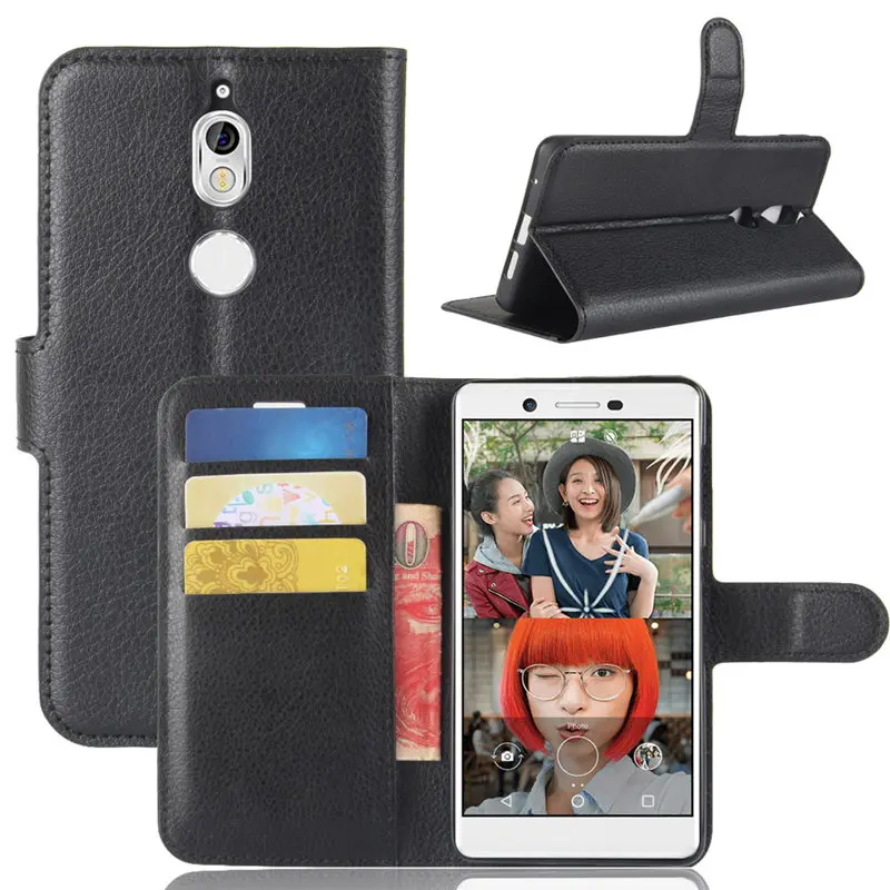 Искусственная кожа флип чехол для Nokia 7 с карты карман Подставки Кошелек защитный