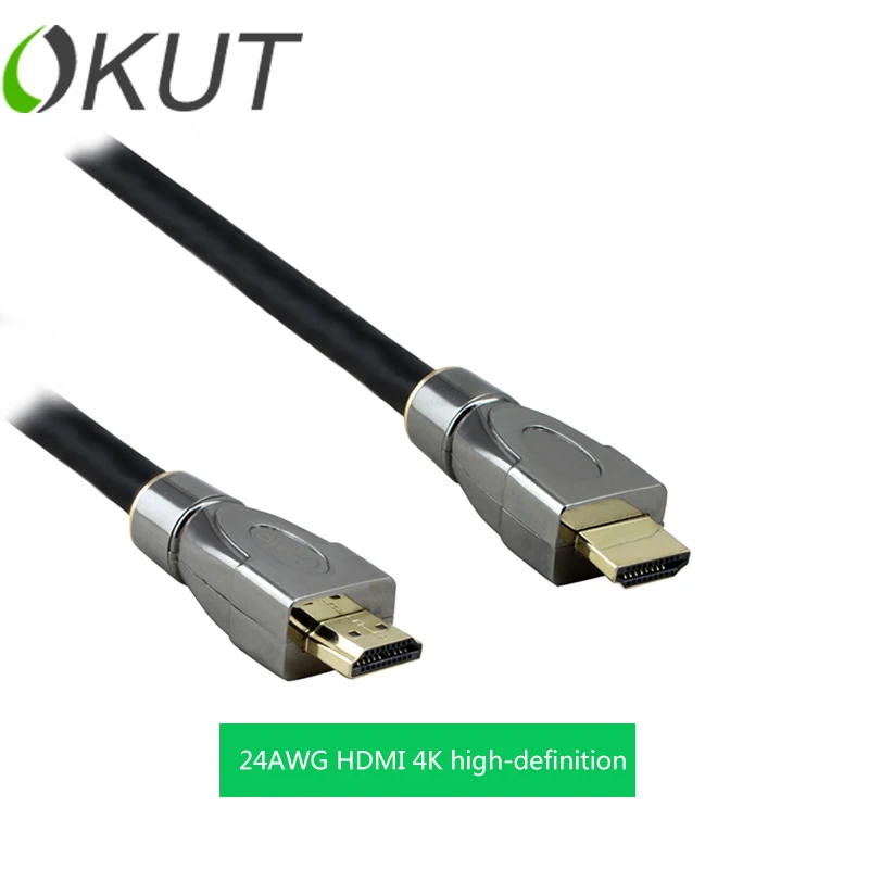 24AWG HDMI 4K high definition cable set top box version 2.0 computer