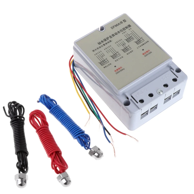 

Flow measuring instrument DF96A/B automatic Water Level Controller Pump Cistern Liquid Switch 220V w probe