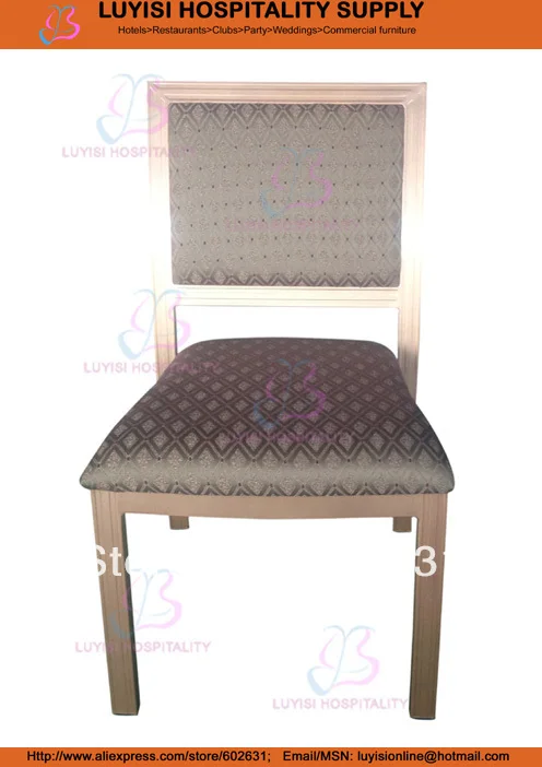 Качественный модный алюминиевый Банкетный обеденный стул LUYIS380|banquet chair|aluminium banquet