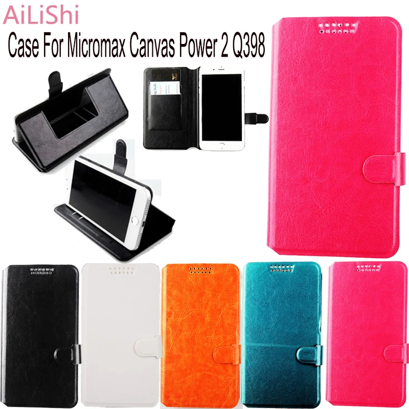 Чехол AiLiShi для Micromax Canvas Power 2 Q398 модный выделенный чехол из искусственной кожи