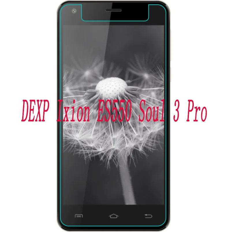 2 шт. защитная пленка для телефона DEXP Ixion ES550 Soul 3 Pro 5 0 дюйма|Защитные стёкла и