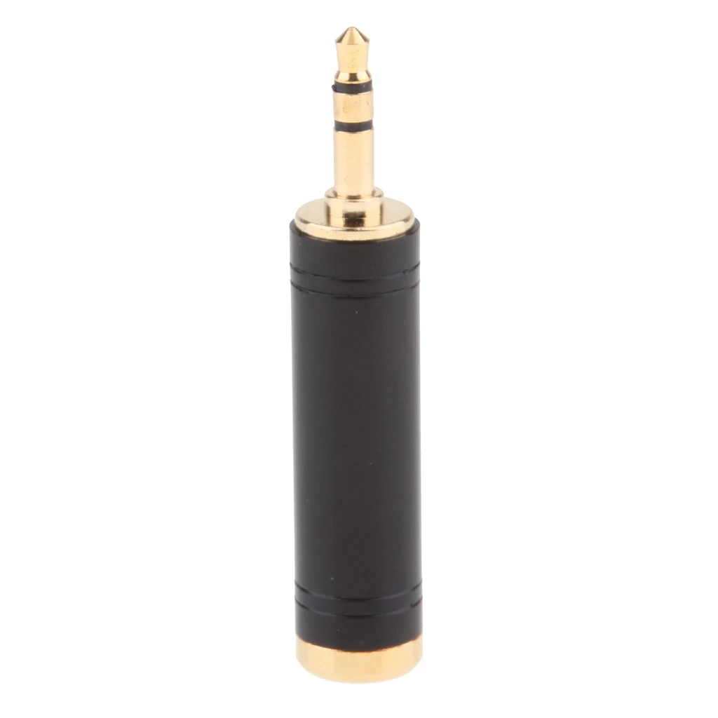 Gold Plated 3.5mm To 6.35 Mm Male To Female Stereo Jack Adapter 3.5mm to 6.35mm stereo adapters Connect audio devices 
