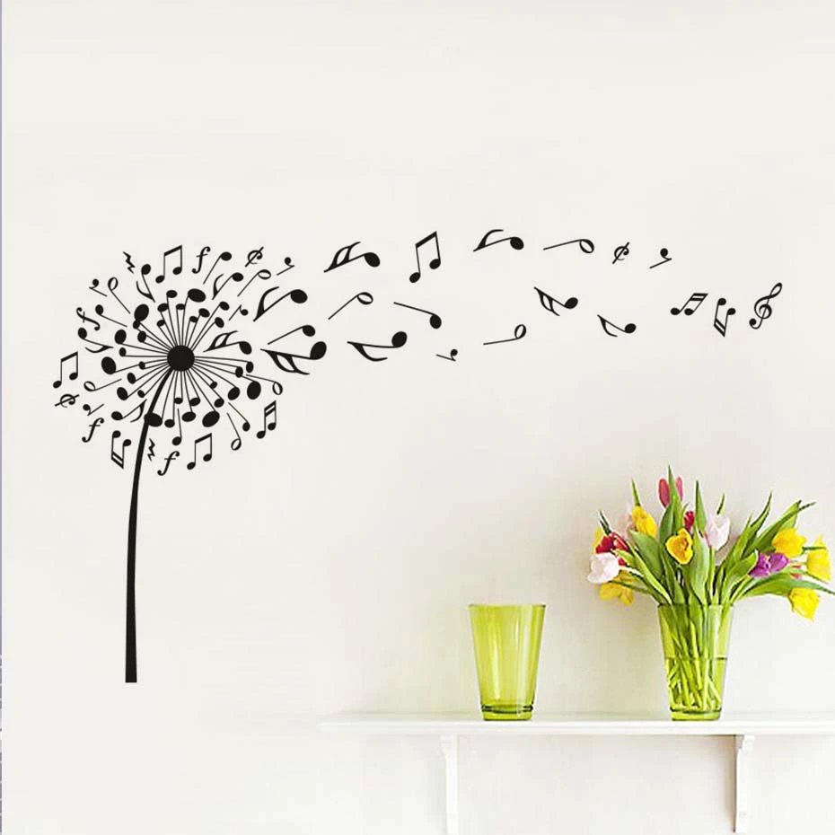 MUSIC SWIRLS personalised wall decal bedroom kids fun wall stickers MUSIC SWIRLS personalised wall decal bedroom kids fun wall stickers