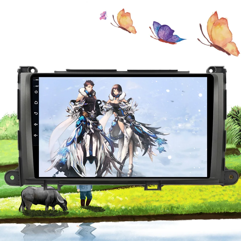

9 inch Octa core Android 10.0 4G RAM 64G Car Auto Radio DVD GPS Navigation PC Stereo For Toyota Sienna XL30 2013 2014 2015 2017
