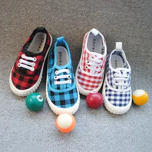 2018 Boys Shoes Kids Canvas Upper Plaid Pattern Soft Rubber Shoes Outdoor Children Boy Girl Sports Sneakers Comfortable Footwear 2018 Boys Shoes Kids Canvas Upper Plaid Pattern Soft Rubber Shoes Outdoor Children Boy Girl Sports Sneakers Comfortable Footwear