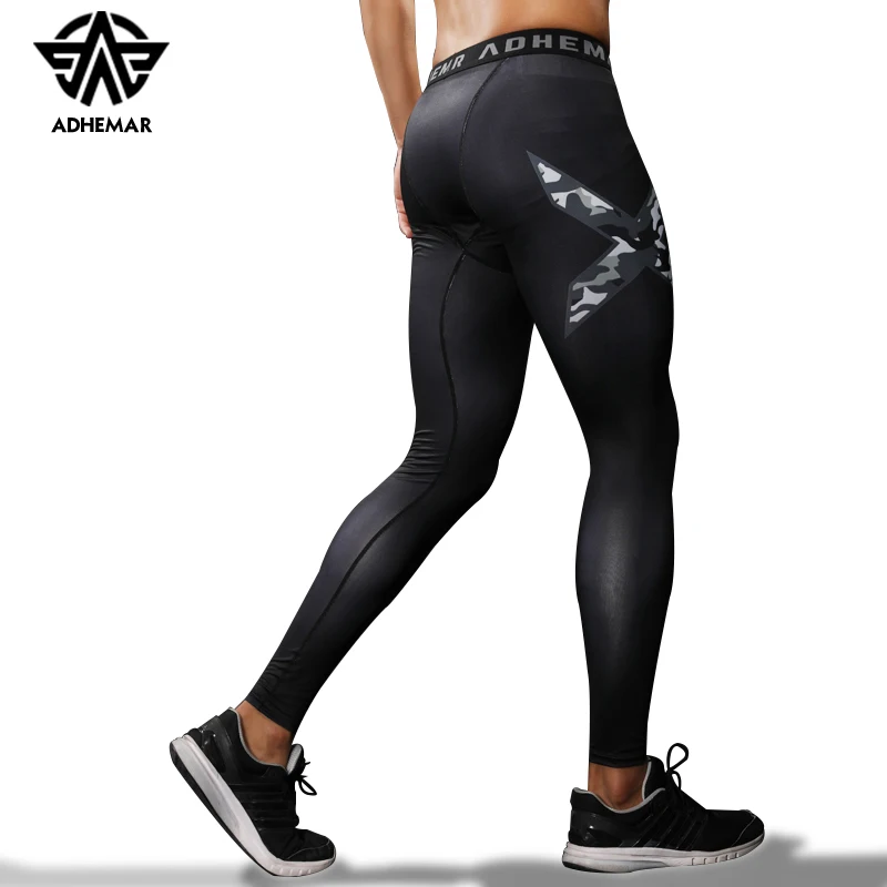 Adhemar running tights compression pants for exerc...