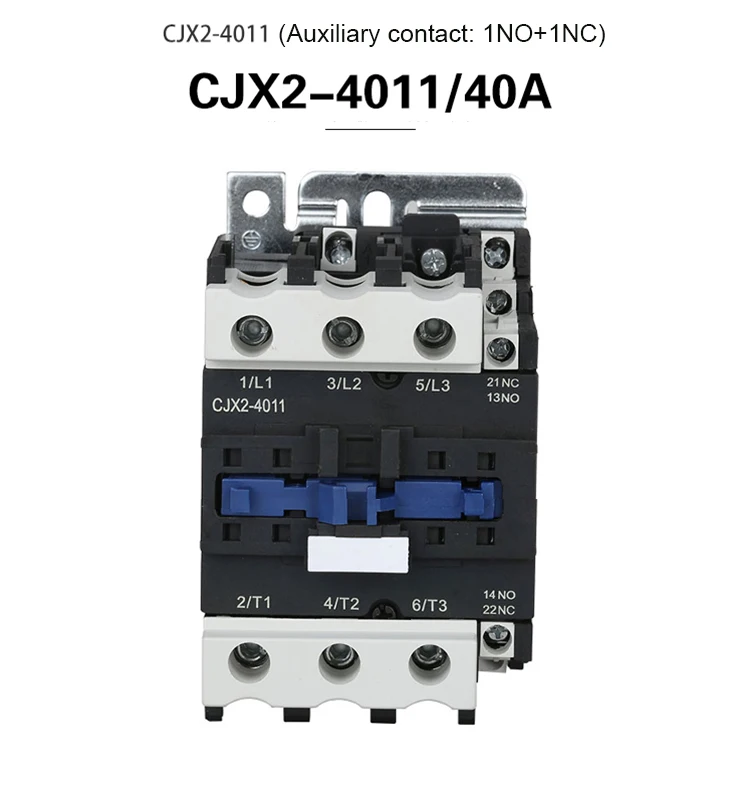 AC contator CJX2-40 LC1-D40 série 220V 380V 110V 127V 24 36 48V V V