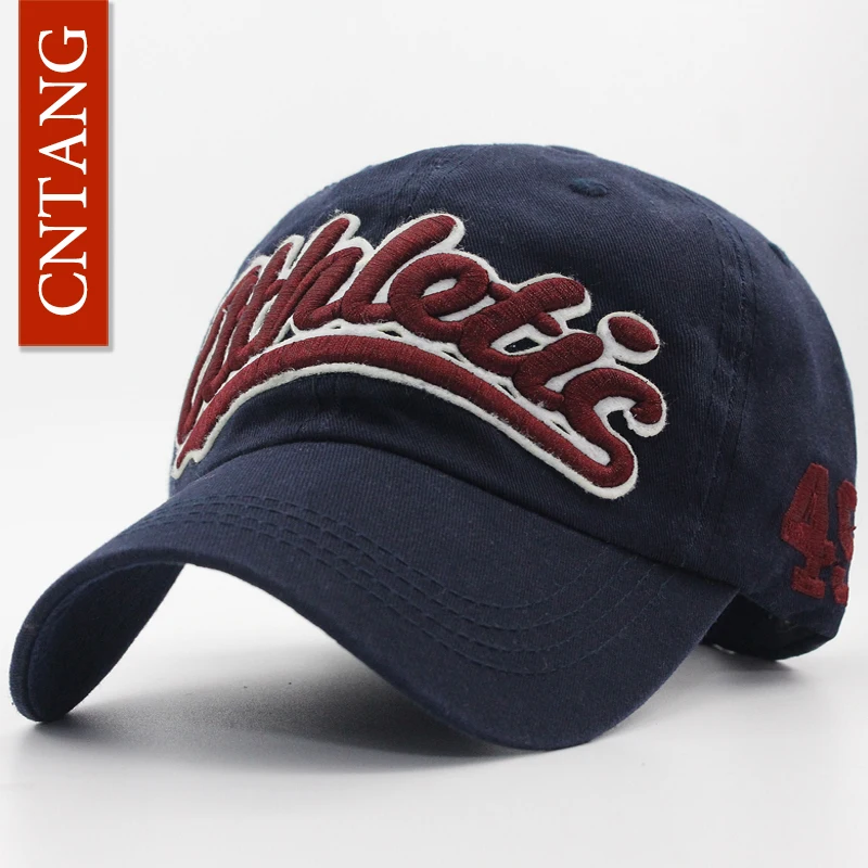 

CNTANG 2017 Brand Summer Men 100% Cotton Baseball Cap Casual Embroidery Letter Hat For Women Fashion Snapback Caps High Quality