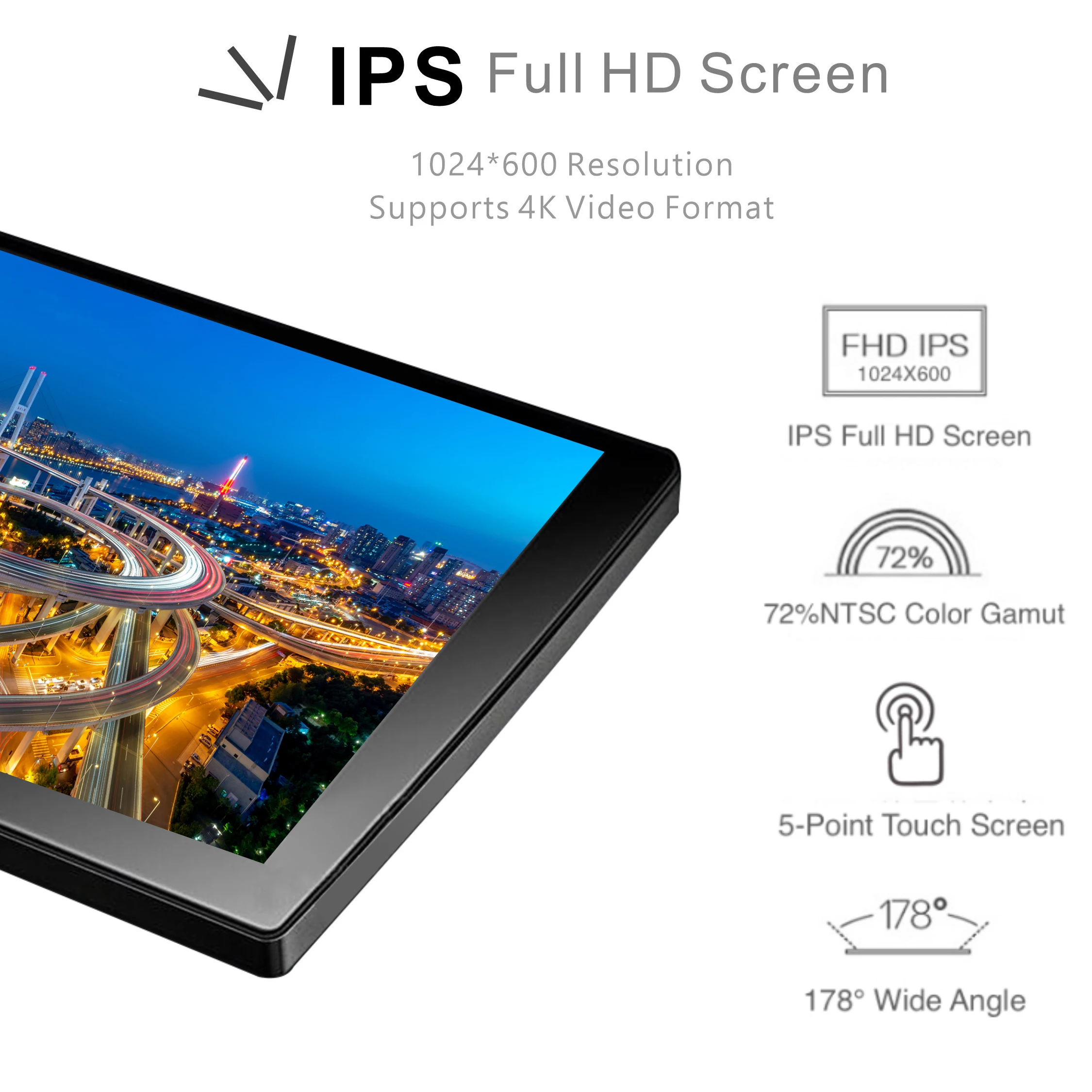 Excellent KOOCAVS 10.2" IPS Android 9.0 Car GPS Radio Player for Jeep Wrangler 2015-2016 with 4GB+64GB Auto Stereo Multimedia Headunit 1