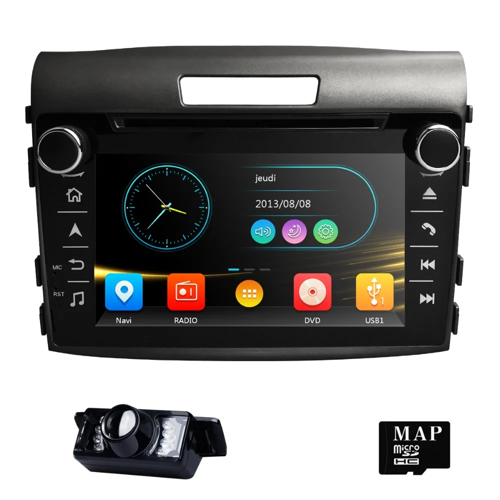 

High quality Fit HONDA CRV 2012-2016 GPS Navigation 7" Car Stereo 2DIN DVD Player Radio Bluetooth BT TV function