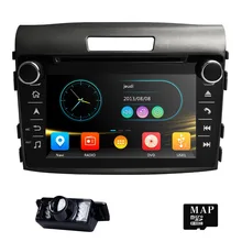 High quality Fit HONDA CRV 2012-2016 GPS Navigation 7″ Car Stereo 2DIN DVD Player Radio Bluetooth BT TV function