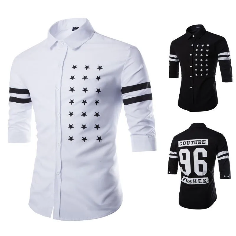 Brand New font b Men s b font Casual font b Shirt b font Social Spot