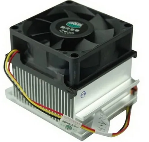Оригинал coolermaster Процессор 478 вентилятор A73 тихий 70 мм охлаждения для Intel Socket Pentium 4