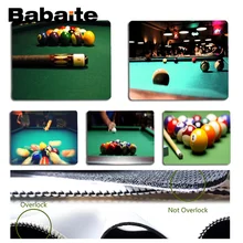 Babaite Vintage piscina genial Billard jugador jugar alfombrillas, esterilla para ratón tamaño 18x22cm 25x29cm de Mousemats