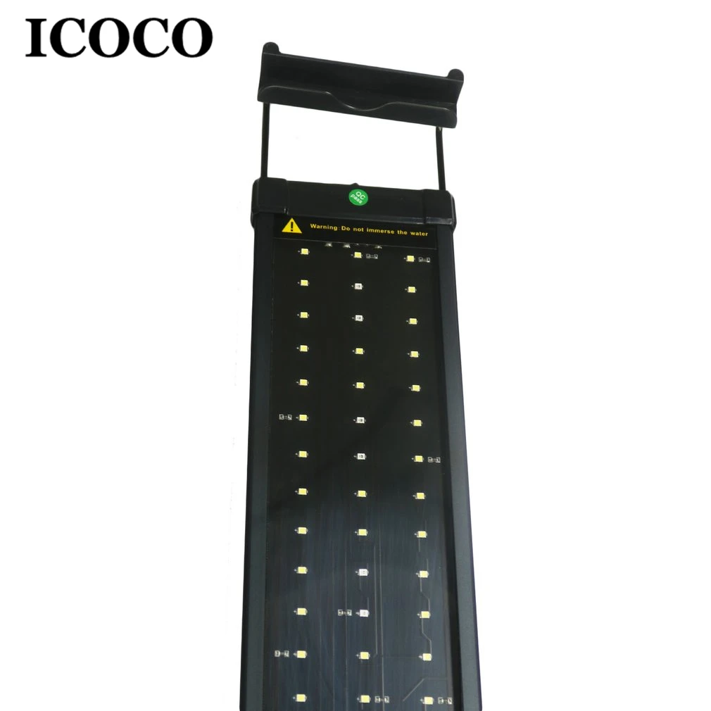 

1pcs 150 White & 34 Blue LEDs Aquarium Light Super Bright Fish Tank Light Lamp with Extendable Brackets Fits for Aquarium Sale