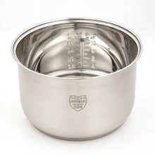 3L/4L/5L Food grade 304 in acciaio inox fornello di Riso fodera Tre-strato di fondo composito