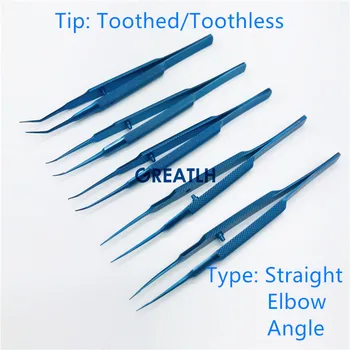 

14CM Titanium alloy Microscopic instruments Micro scissors, Conjunctiva Toothed, Forceps Probes,Hooks ,Spatulas, Speculums tweez