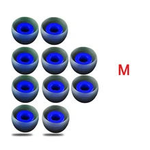 10 шт/5 пар в ухо амбушюры для наушников для Nergy Caps крышка вкладыши бутон наконечники чашки наушники вкладыши ушные вкладыши среднего размера