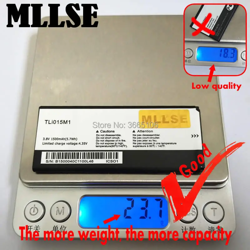 

TLi015m1 TLi015m7 battery for Alcatel One Touch Pixi 4 4034A PIXI 4 4034A 4034X 4034F 4034D phone Batteries Tracking Code