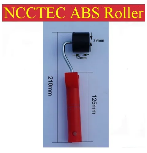 1,25 ''2'' " 7" 10 ''ncctec ABS Силиконовые Резиновые Ролики | 32/50/150/180/250 мм с креплением на болтах/линейный обои стыковой валик кисти инструменты - Цвет: 32mm bolted ABS