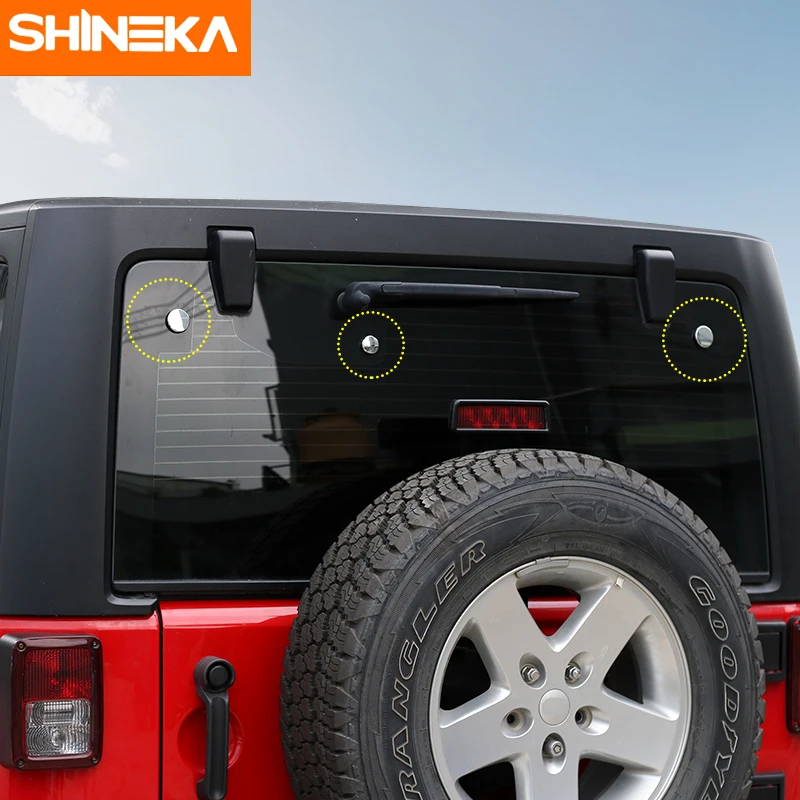 SHINEKA Новое поступление автомобильная Задняя стеклянная дверь петля крышка
