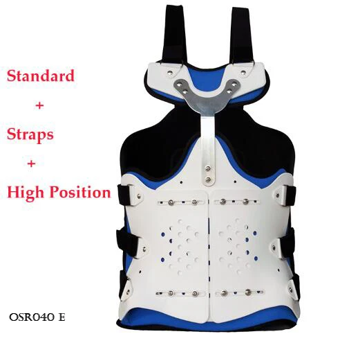 Medical Thoracolumbar Orthosis Adjustable Spine Lumbar Support Thoracic After Fracture Fixation Waist Brace Compression Fracture - Цвет: OSR040 E