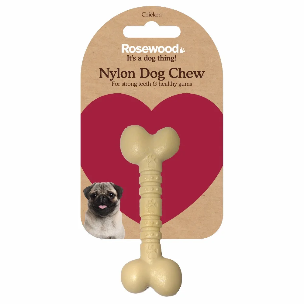 Buy Pet Supplies Rosewood Nylon Nylabone Style Dog