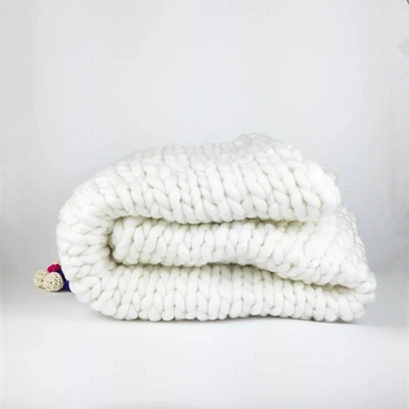 Super Chunky Hand Knit 100*180cm Wool Throw Blanket, Extrem knitting, Chunky blanket, Giant Super Chunky Knit Blanket Super Chunky Hand Knit 100*180cm Wool Throw Blanket, Extrem knitting, Chunky blanket, Giant Super Chunky Knit Blanket