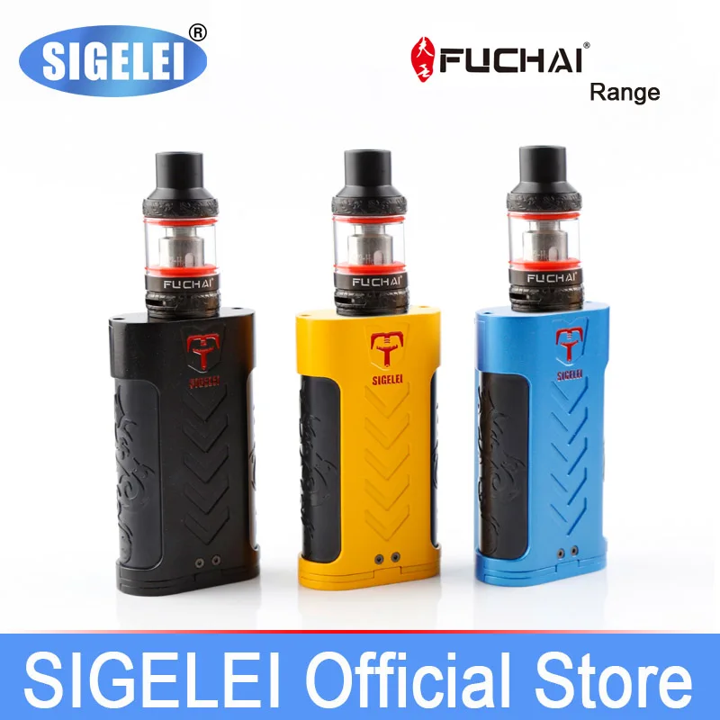 Супер Vape комплект e электронная сигарета 220 Вт Super POWER Mod + форсунки Оригинал Sigelei Fuchai диапазон fuchai MT комплект