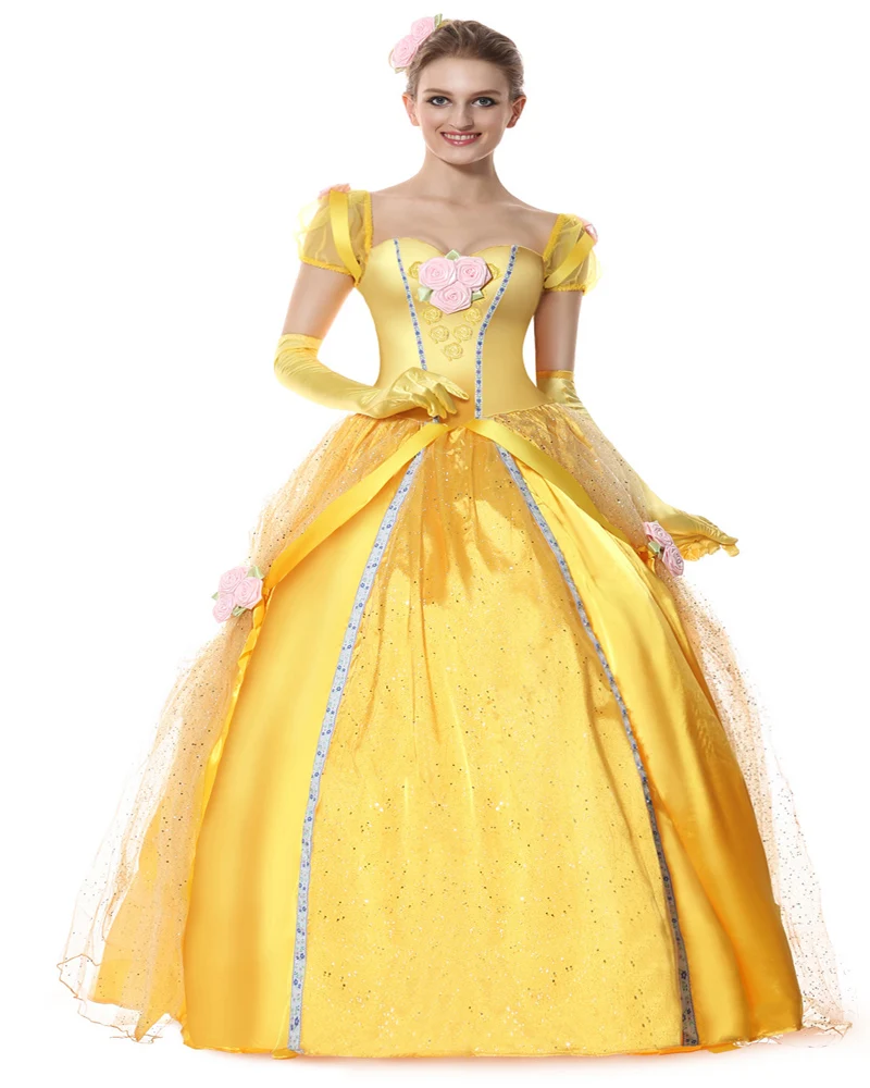 Женская Роскошная Белоснежка нарядное платье костюм на Хэллоуин сказочная принцесса королева S804206