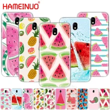 HAMEINUO Watermelon Melon cover font b phone b font case for Samsung Galaxy J3 J5 J7
