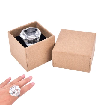 

Eyelash Crystal Glue Ring Finger Ring Adhesive Eyelash Extension Eyelash Pallet Holder