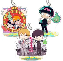 Porte-clé avec pendentif pour téléphone, modèle de jouet, poupée en acrylique, Anime Mob Psycho Reigen Shigeo Kageyama Ekubo, 100