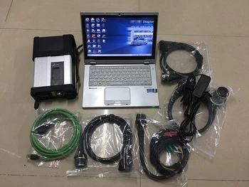 

Mb Star C5 SD Compact Connect 5 with 2020.09 Software in 480GB Mini SSD and Used Cf-AX2 I5 8G for Auto Repair Diagnostic Tool