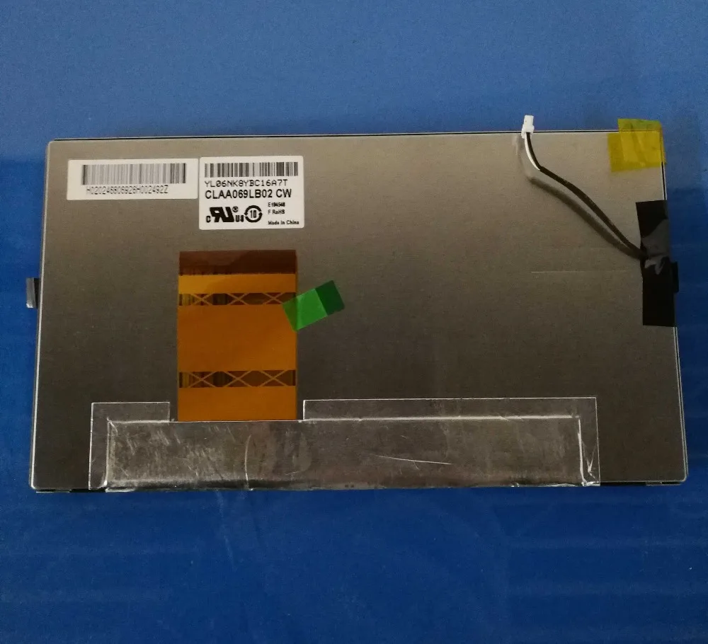 CLAA069LB02 CW 6,9 дюймов ЖК дисплей экран дисплей Панель для автомобиля gps навигации системы