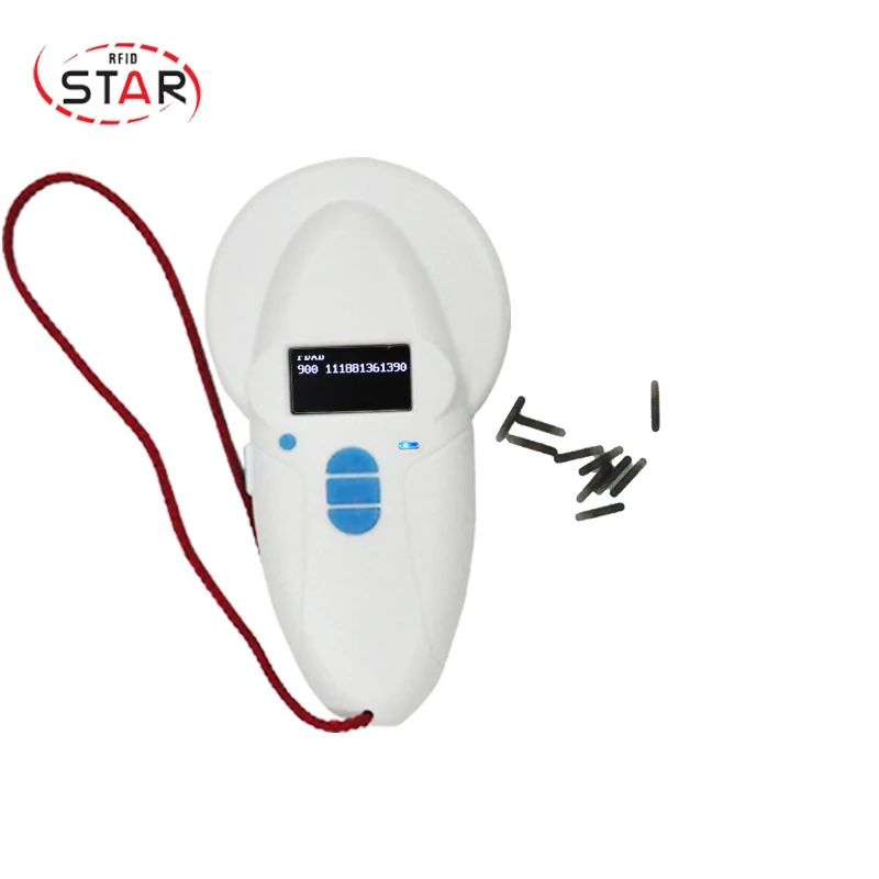 134.2Khz ISO FDX B HDX Standard RFID pet microchip scanner dog chip