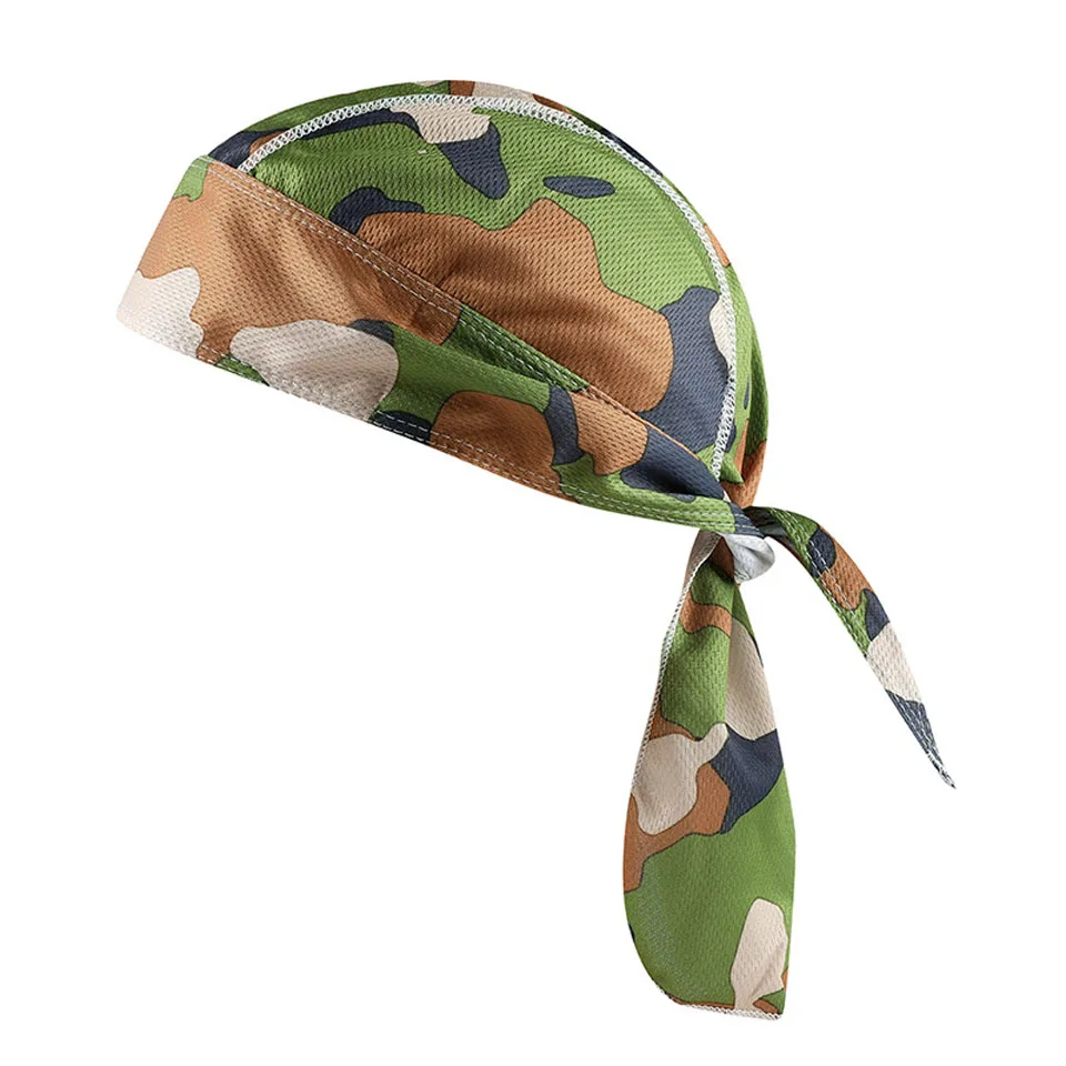 Пиратский ШЛЕМ ЛАЙНЕР Кепка дышащая быстросохнущая спортивная шапочка для мужчин и женщин для бега для верховой езды бандана головной платок шарф Шапка капюшон повязка на голову - Цвет: 16