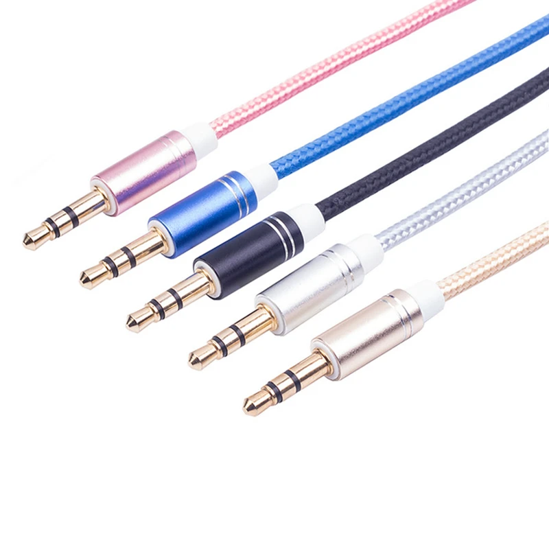 Rankman AUX Cord 3.5 Jack Male to Male Audio Cable Line for Laptop MP4 Speaker Phone Car Earphone