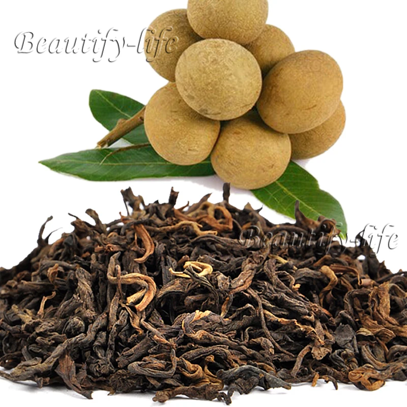 

40pcs,Longan Flavor Puerh Tea,Fruit flavor Loose Leaf Pu'er,Slimming Ripe Pu erh,CTX804