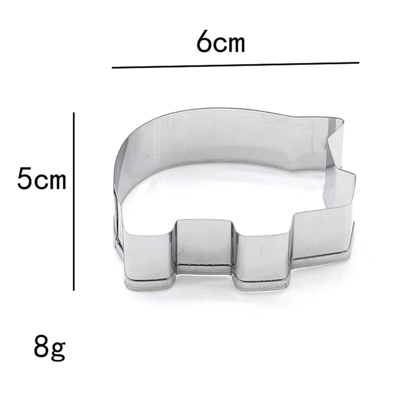 Жирная Свинья Форма Украшение Тортов мастикой резаки инструменты, животное печенье выпечка печенья формы, прямые продажи