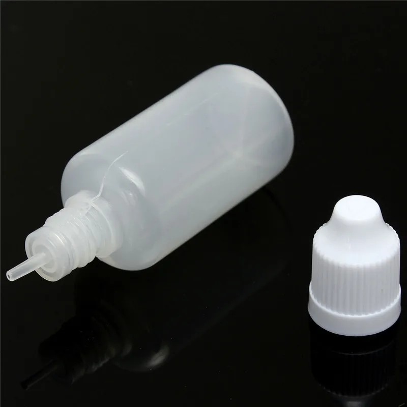 

1pc 10ml/20ml/50ml/100ml Plastic Liquid Bottles Squeezable Eye Dropper Bottles Liquid Droppers Empty Bottle