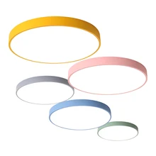 Lámpara LED de techo moderna para sala de estar, dormitorio, pasillo, balcón, cocina, montaje en superficie