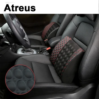 

Atreus For VW polo passat b5 b6 Mazda 3 6 cx-5 Toyota corolla Ford focus 2 Car Seat Pillow 12V Massage Lumbar Support Cushion