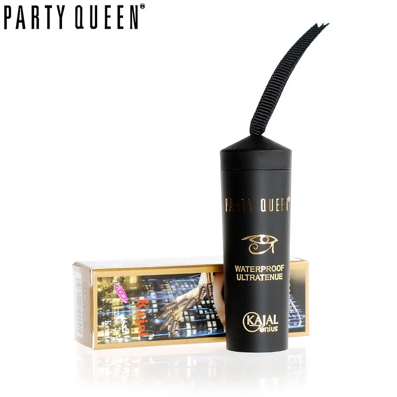 Вечерняя подводка для глаз Queen Eye Черная Подводка Kajal Stick однотонная Толстая
